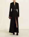Victoria Beckham Wide Tuxedo Belt In Black