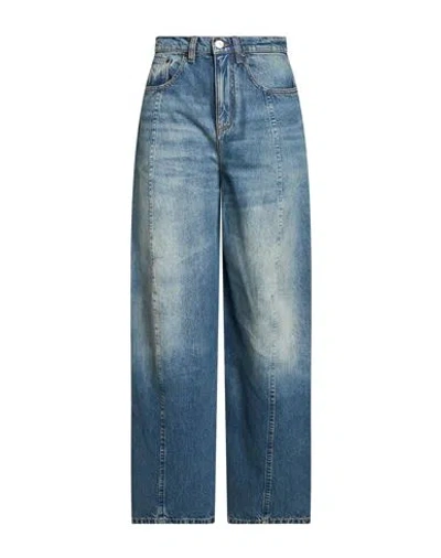 Victoria Beckham Woman Jeans Blue Size 24 Cotton