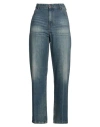 Victoria Beckham Woman Jeans Blue Size 30 Cotton In Blue