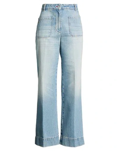 Victoria Beckham Woman Jeans Blue Size 30 Cotton