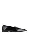 Victoria Beckham Woman Loafers Black Size 8 Calfskin In Black