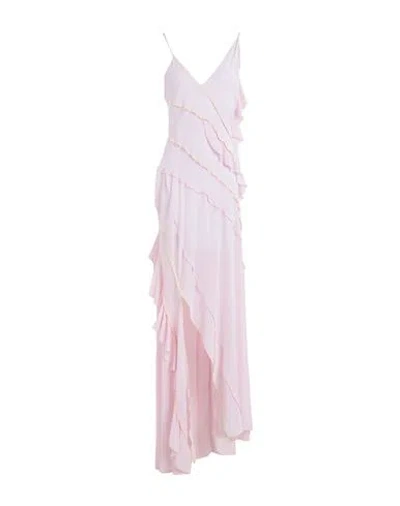 Victoria Beckham Woman Maxi Dress Light Pink Size 6 Silk