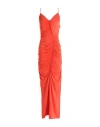 Victoria Beckham Sling Dress In Orange