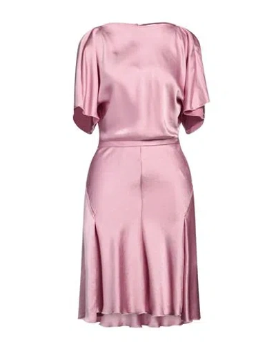 Victoria Beckham Woman Midi Dress Pink Size 4 Polyester