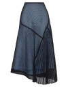 Victoria Beckham Woman Midi Skirt Black Size 2 Polyester In Black