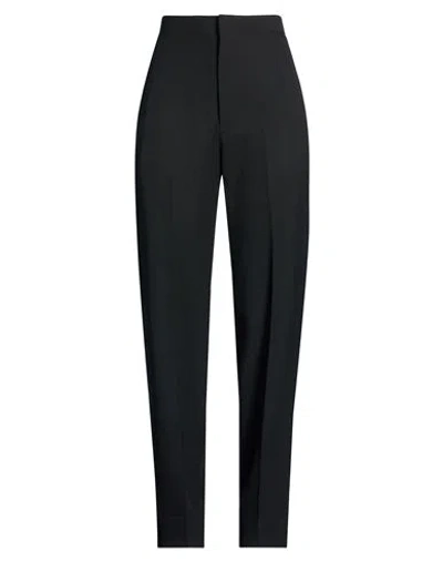 Victoria Beckham Woman Pants Black Size 4 Polyester, Virgin Wool