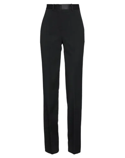 Victoria Beckham Woman Pants Black Size 4 Polyester, Virgin Wool