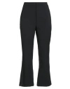 Victoria Beckham Woman Pants Black Size 4 Polyester, Virgin Wool, Polyamide, Elastane In Black