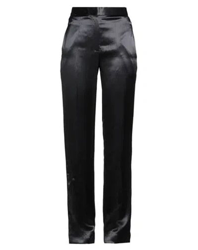 Victoria Beckham Woman Pants Black Size 4 Viscose, Polyester
