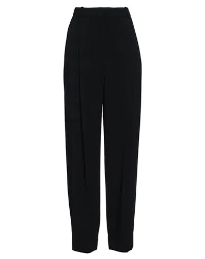 Victoria Beckham Woman Pants Black Size 6 Viscose, Acetate, Elastane