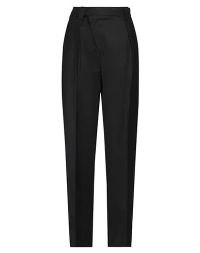 Victoria Beckham Woman Pants Black Size 8 Polyester, Virgin Wool, Elastane