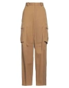 Victoria Beckham Woman Pants Camel Size 6 Cotton