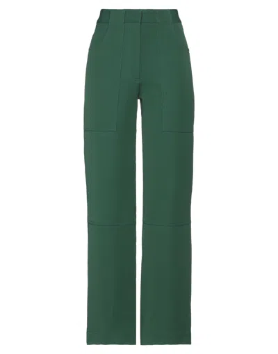 Victoria Beckham Pants In Green