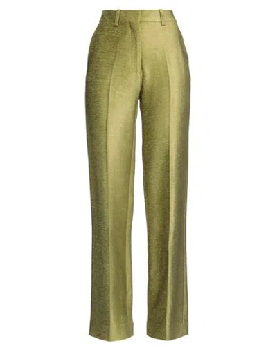 Victoria Beckham Woman Pants Light Green Size 10 Viscose, Cotton, Modal
