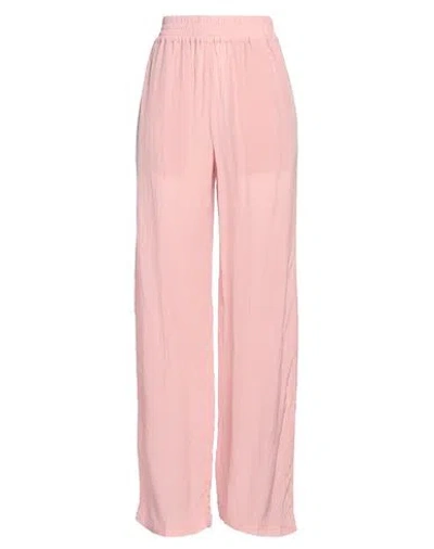 Victoria Beckham Woman Pants Light Pink Size 4 Viscose