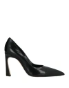 Victoria Beckham Woman Pumps Black Size 7 Leather