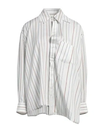 Victoria Beckham Woman Shirt Off White Size 2 Viscose, Silk