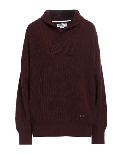 Victoria Beckham Woman Sweater Burgundy Size S Wool