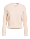 Victoria Beckham Woman Sweater Pink Size L Wool, Cashmere In Pink