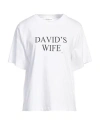 Victoria Beckham Smiling On The Inside Cotton T-shirt In White