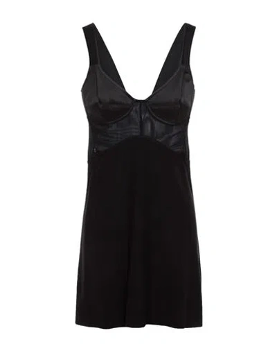Victoria Beckham Woman Tank Top Black Size 2 Polyester