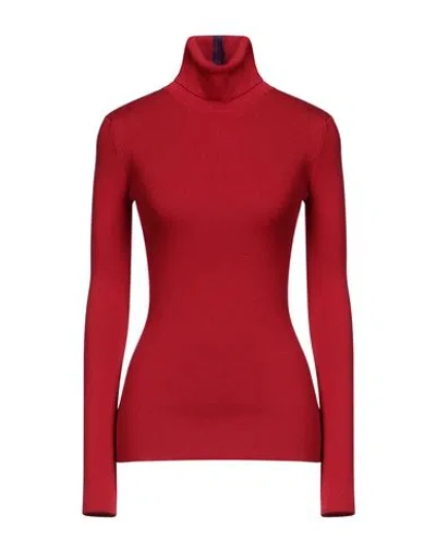 Victoria Beckham Turtleneck Sweater In Red