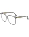 Victoria Beckham Ladies Grey Rectangular Eyeglass Frames Vb26695515037 In Multi