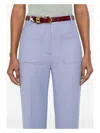 Victoria Beckham Alina Trouser With Front And Back Pockets In Bluebell