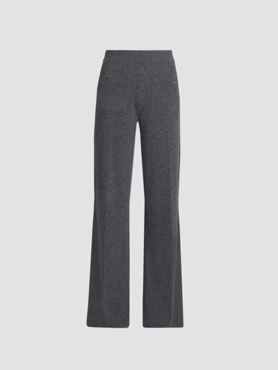 Victoria Beckham Women's Alina Wool-blend Pants In Dark Grey Marl