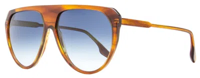 Victoria Beckham Women's Aviator Sunglasses Vb600s 223 Brown Melange 62mm In Multi