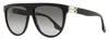 Victoria Beckham Women's B-hinge Pilot Sunglasses Vb680s 001 Black 58mm In Black