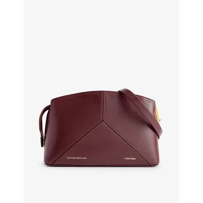 Victoria Beckham Women's Burgundy Small Leather Clutch