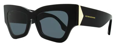 Victoria Beckham Women's Butterfly Sunglasses Vb662s 001 Black 52mm In Multi