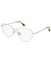 Victoria Beckham Women's Classic Logo 55mm Optical Frames In Gold