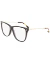 Victoria Beckham Women's Classic Logo 56mm Optical Frames In Black