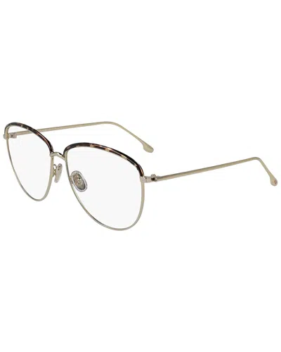 Victoria Beckham Women's Classic V 58mm Optical Frames In Silver