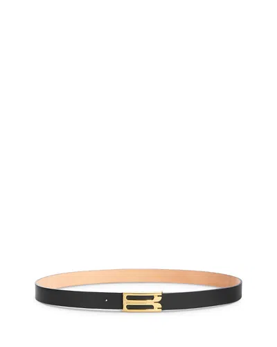Victoria Beckham Women's Dorian B Finite Belt In Black