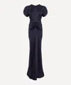 Victoria Beckham Women's Gathered Waist Floor-length Dress