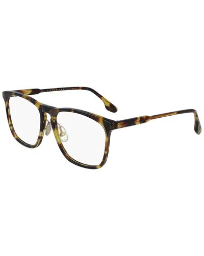 Victoria Beckham Women's Guilloche 57mm Optical Frames In Brown