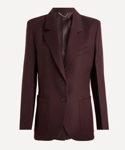 Victoria Beckham Women's Katherine Tailored Jacket In Brown