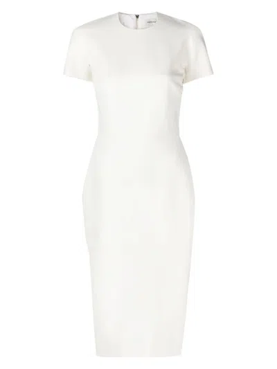 VICTORIA BECKHAM WOMEN'S MC NATURAL SQUARE NECK DRESS