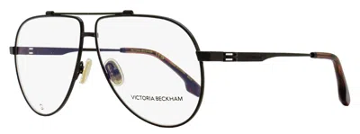 VICTORIA BECKHAM WOMEN'S PILOT EYEGLASSES VB2137 001 BLACK 59MM