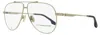 Victoria Beckham Women's Pilot Eyeglasses Vb2137 040 Silver 59mm