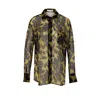 Victoria Beckham Floral Pattern Pyjama Shirt With Chest Pocket