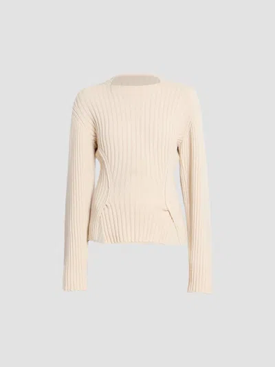 Victoria Beckham Women's Rib-knit Wool-cashmere Sweater
