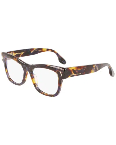 Victoria Beckham Women's Sculptural 51mm Optical Frames In Brown