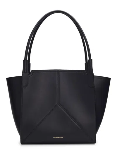 Victoria Beckham Women's Small Victoria Leather Tote Bag In Blue