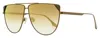 Victoria Beckham Women's Tea Cup Sunglasses Vb239s 230 Metallic Brown 63mm In Multi