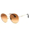 Victoria Beckham Women's Vb231s 58mm Sunglasses In Gold