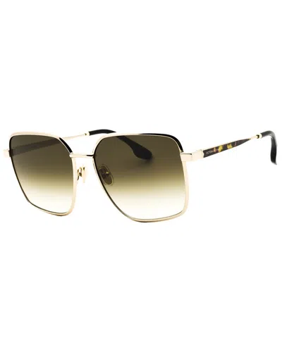 Victoria Beckham Women's Vb234s 59mm Sunglasses In Gold